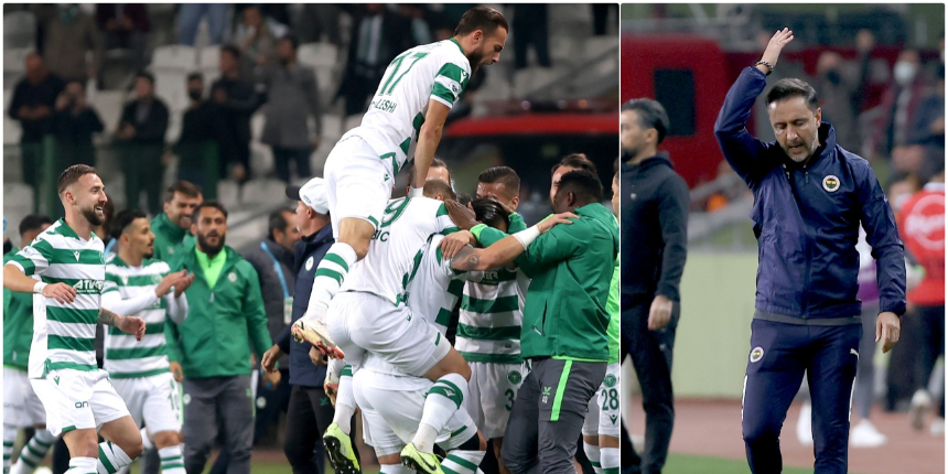 Fenerbahçe Konya'da mağlup... Kriz derinleşiyor, üst üste 3. yenilgi!