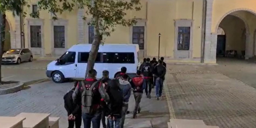 Sosyal medyadan muz provokasyonu yapan Suriye uyruklu 8 şahıs yakalandı
