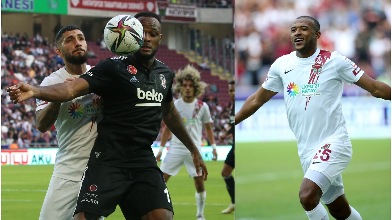 Beşiktaş, Hatay deplasmanında kayıp... Hatayspor'dan son 9 maçta 7. galibiyet!