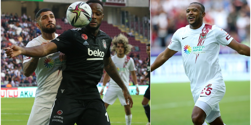 Beşiktaş, Hatay deplasmanında kayıp... Hatayspor'dan son 9 maçta 7. galibiyet!