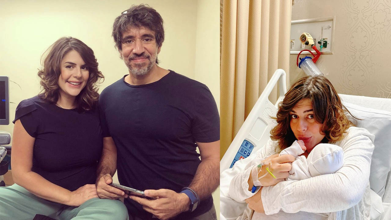 Ayça Erturan ile Oğulcan Kırca kızları Nova'ya kavuştular