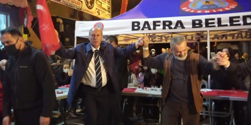 Muharrem İnce'ye davul-zurna şoku! Sinirlenerek ortamı terk etti