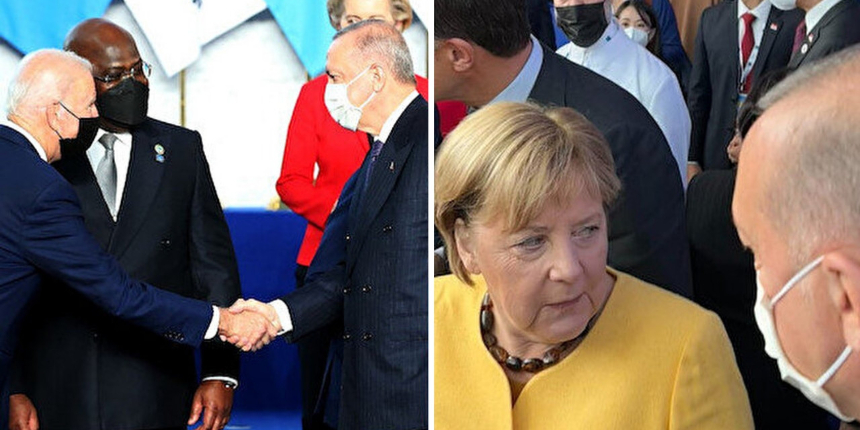 Roma'da diplomasi trafiği: Cumhurbaşkanı Erdoğan liderlerle peş peşe görüştü!