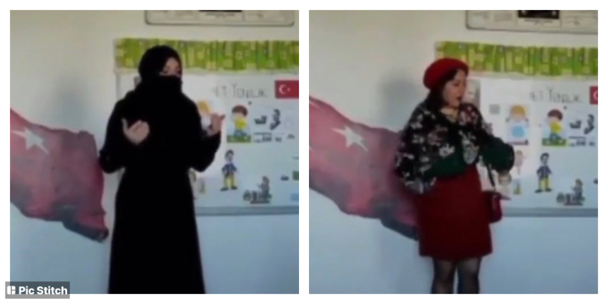 Gelmiş geçmiş en sakil "çarşaf" kötülemesi...