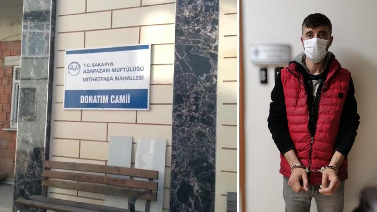 Camiden 15 bin liralık malzeme çalan hırsız yakalandı!