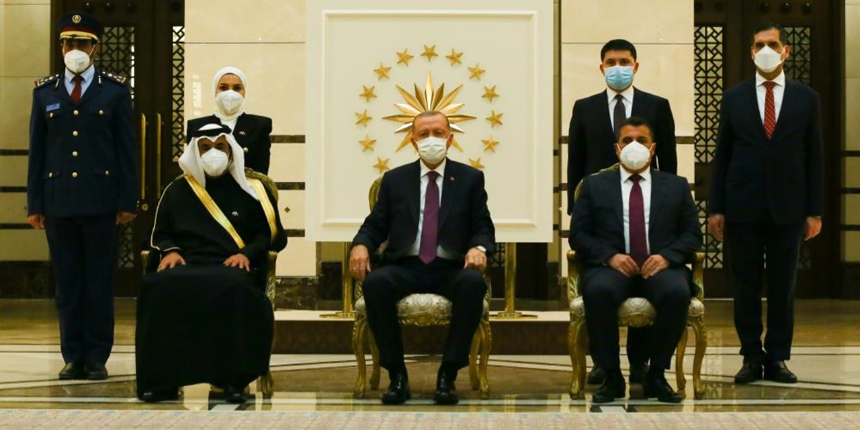 Büyükelçiler Cumhurbaşkanı Erdoğan'a güven mektubu sundu