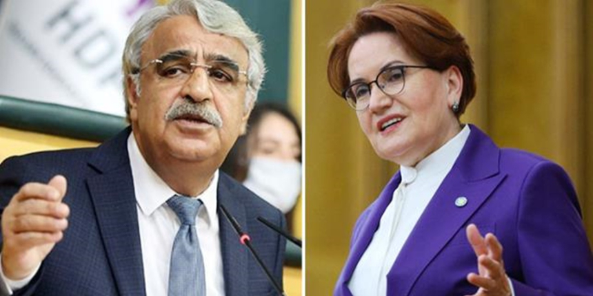 "HDP'yi PKK'nın yanında konumlandırıyorum" diyen Akşener'e tepki geldi