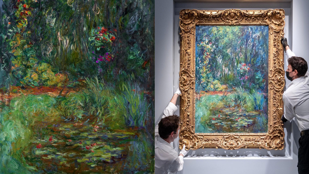 Fransız ressam Claude Monet’in eseri 25 yıl sonra açık artırmaya çıkacak
