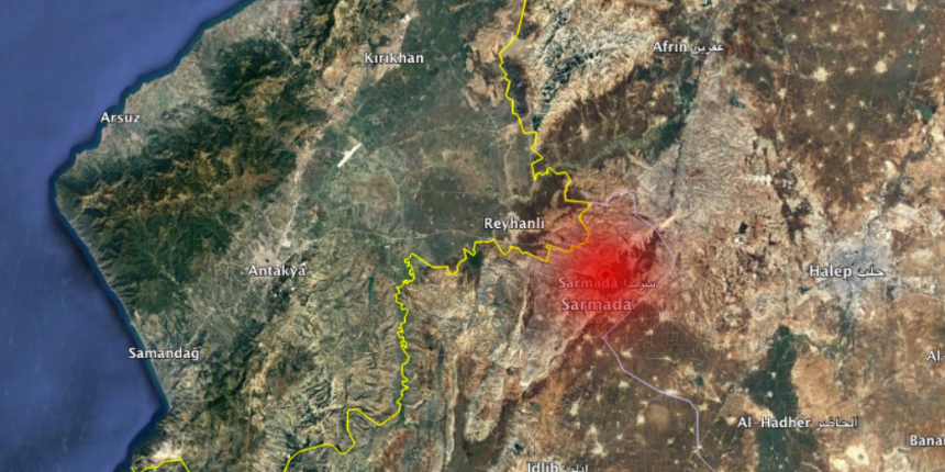 Savaşın ortasında bir mutluluk adası: Sarmada'da düğün yaptılar!