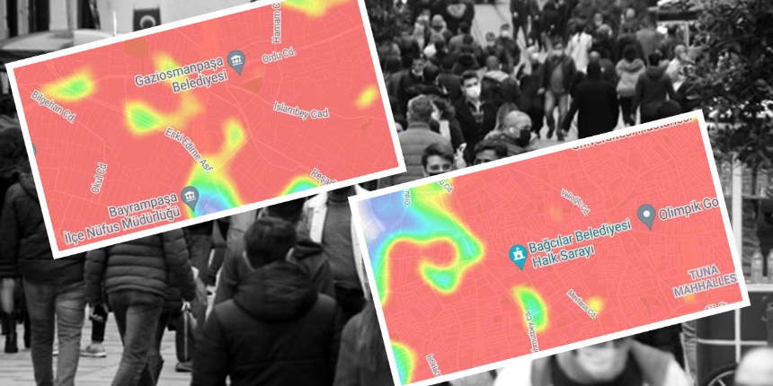 İstanbul haritası kızardı! Bu ilçelerin yakınından bile geçmek çok tehlikeli! İşte ilçe ile risk haritası...