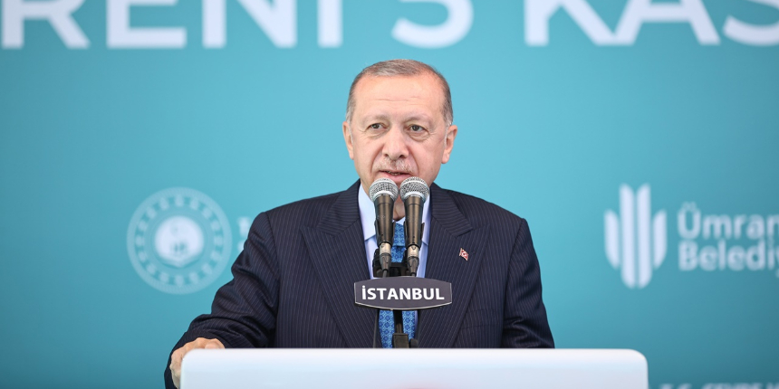 Erdoğan: Sen Suriye'deki teröristlerle beraber ol, onları da gömeceğiz!