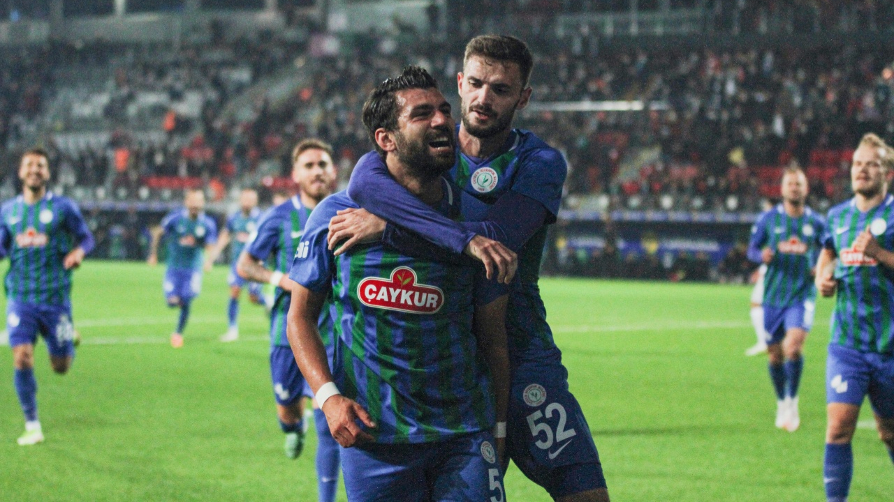 Alanyaspor'un 8 maçlık yenilmezlik serisine Çaykur Rizespor son verdi