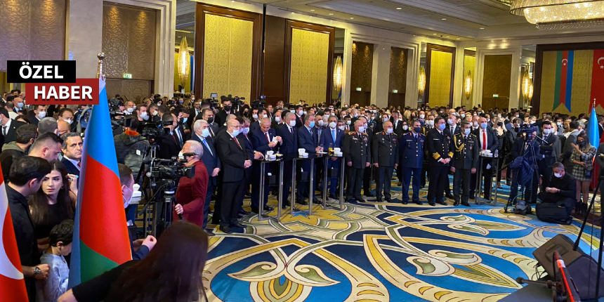 Azerbaycan'ın 8 Kasım zafer günü Ankara'da kutlandı
