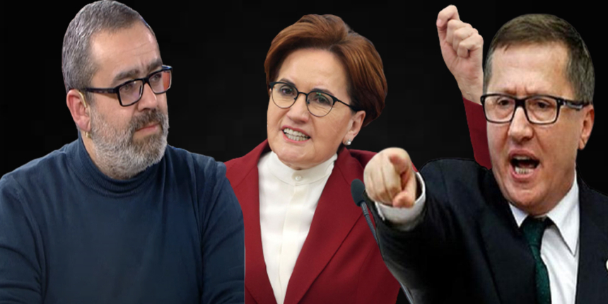'Türkkan'ı savunurken 'Yavşak yavşak mesaj atıyorlar' diyen Akşener, 'Kürdistan' diyene sustu!'