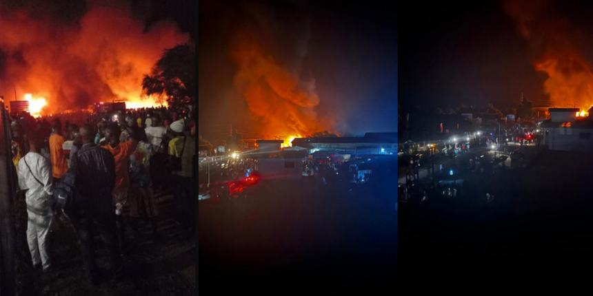 Sierra Leone'de yakıt tankerinde patlama! Onlarca kişi hayatını kaybetti