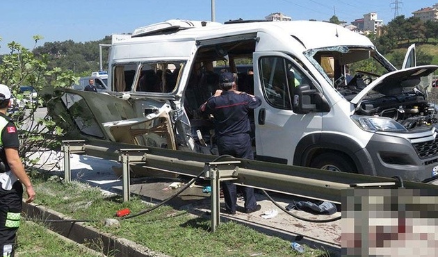 Öğrenci servisindeki patlamanın nedeni belli oldu!