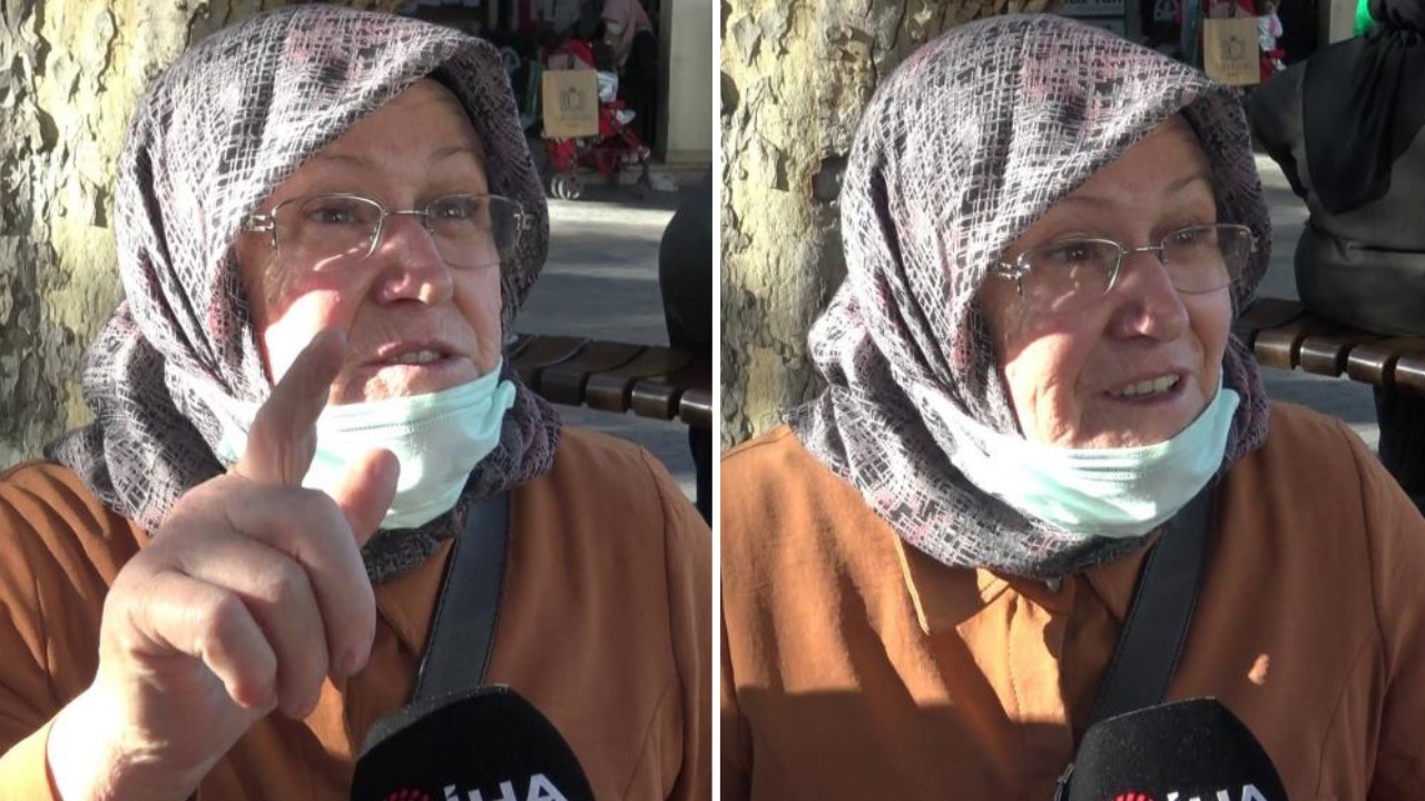 Engelli maaşıyla geçinen 71 yaşındaki Hatun teyze: Allah cumhurbaşkanımıza ömür versin!
