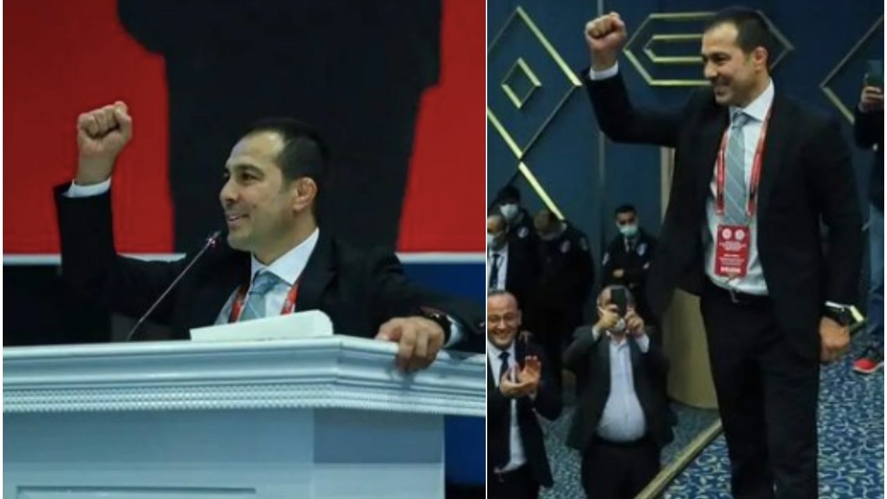 Dünya şampiyonu güreşçi Şeref Eroğlu, Türkiye Güreş Federasyon başkanı seçildi