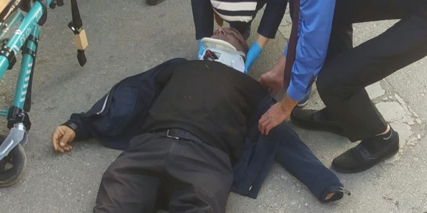 Otobüse binerken fenalaşan adam kurtarılamadı