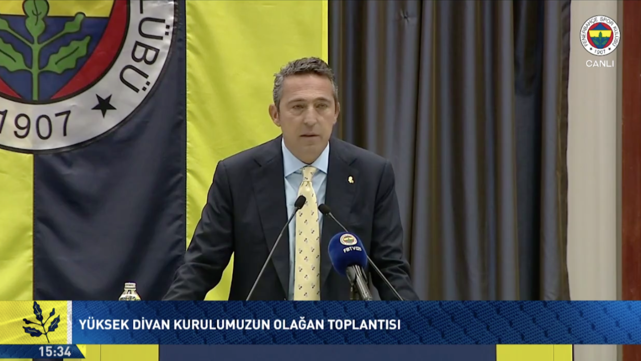 Ali Koç'tan Divan'da protesto... "Konuşacaklarımı da konuşmamaya karar verdim"