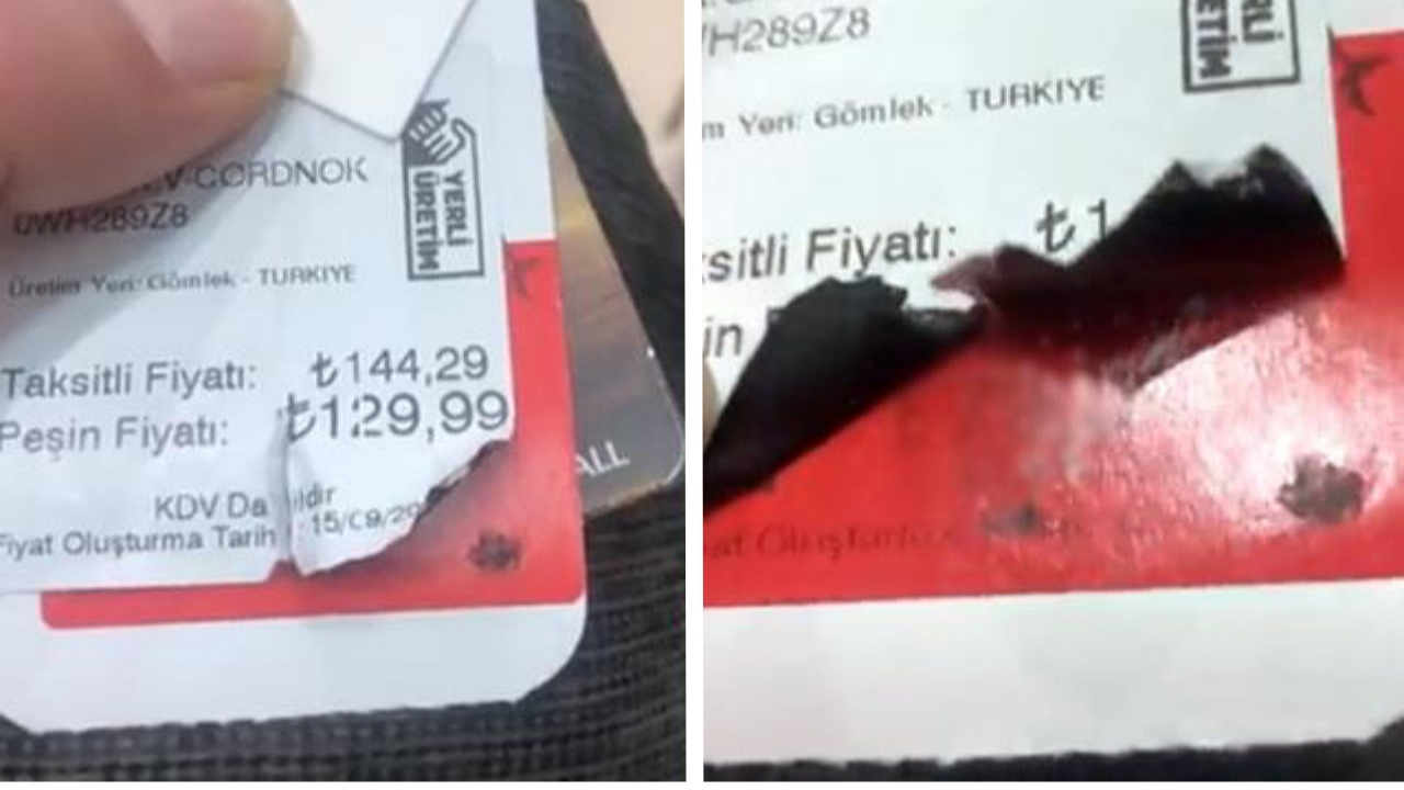 Zincir marketlerden sonra şimdi de giyim mağazalarından etiket oyunu: Sosyal medyada ifşa edildi!