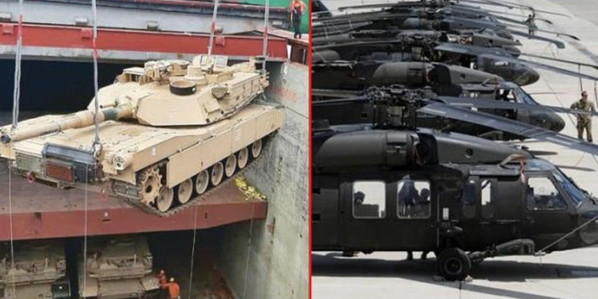 ABD'den Yunanistan'a dev yığınak: Tarihin en büyüğü olacak