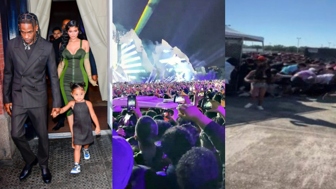 8 kişinin ezilerek can verdiği konserde Kylie Jenner ve Kendall Jenner hiçbir şey olmamış gibi cesetlerin arasından geçtiler