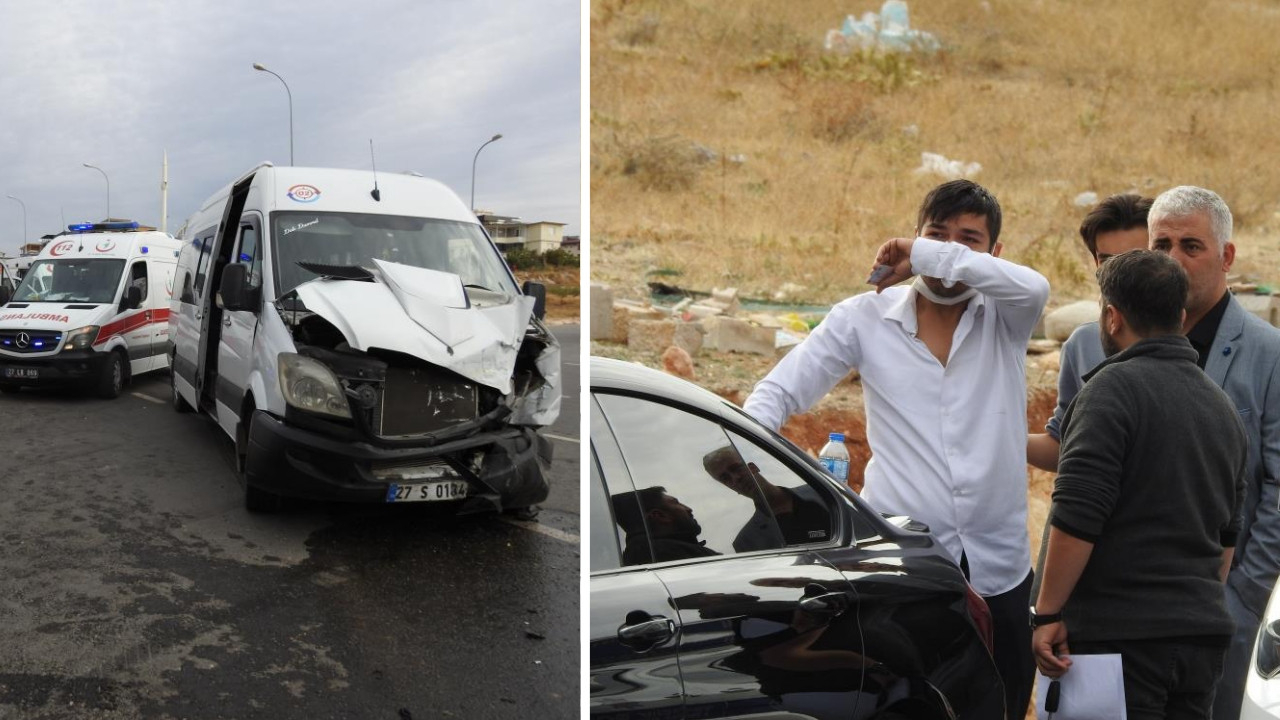 Öğrenci servisi ile halk otobüsü çarpıştı! Şoför hüngür hüngür ağladı... Çok sayıda yaralı var...