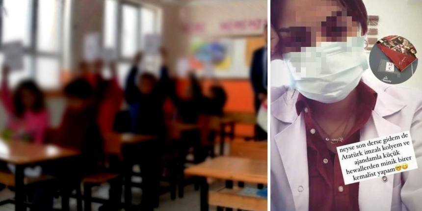 Siirt’te öğretmenin öğrencilere 'küçük hewaller' paylaşımı tepkilere neden oldu