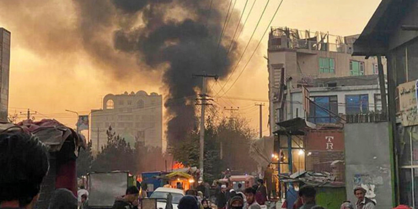 Afganistan'ın başkenti Kabil'de patlama: Çok sayıda ölü ve yaralı var...