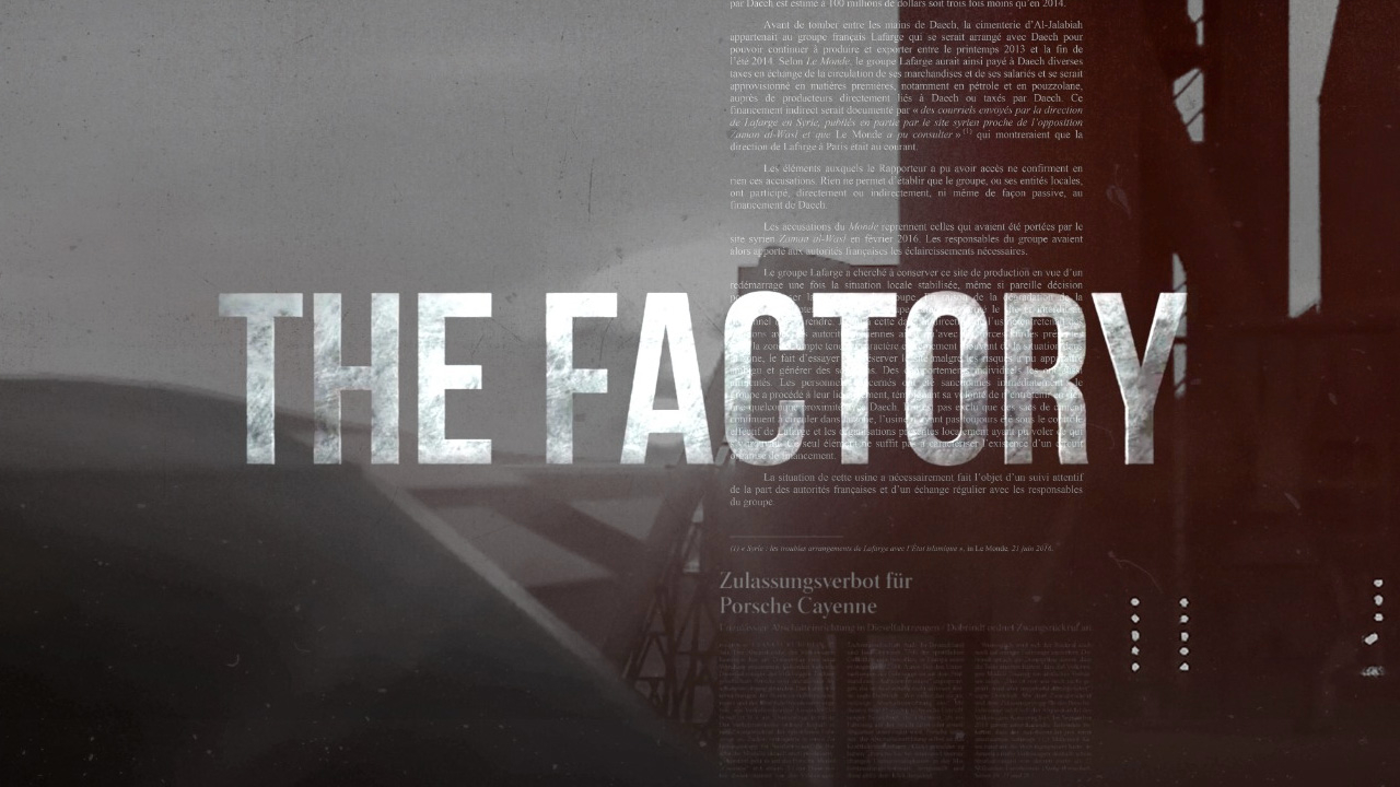 TRT’den Dünyayı Sarsacak Bir Belgesel: “The Factory”