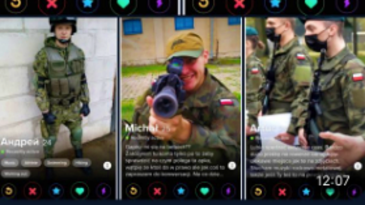 Belarus sınırındaki Polonya askerleri Tinder'larını kapatmayı unuttu!