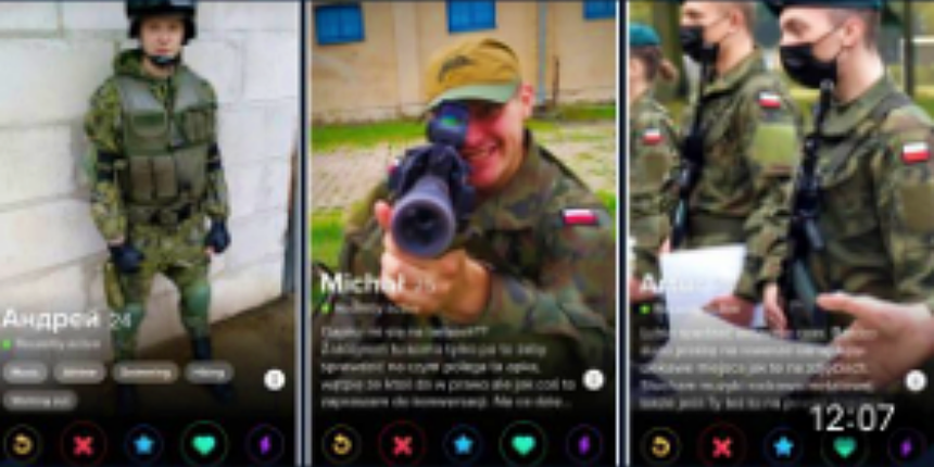 Belarus sınırındaki Polonya askerleri Tinder'larını kapatmayı unuttu!