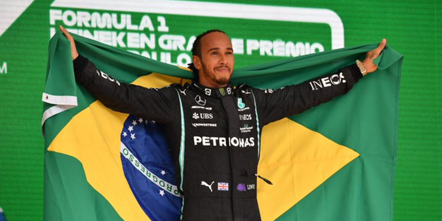 F1 Brezilya Grand Prix'sinin galibi Hamilton!