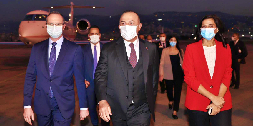 Dışişleri Bakanı Çavuşoğlu Lübnan'da: Yeni hükümetle ilk resmi temas!