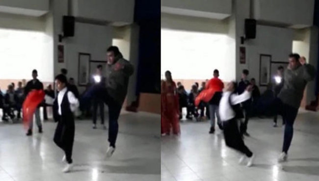 Oyun oynayan çocuğu az kalsın öldürüyordu!