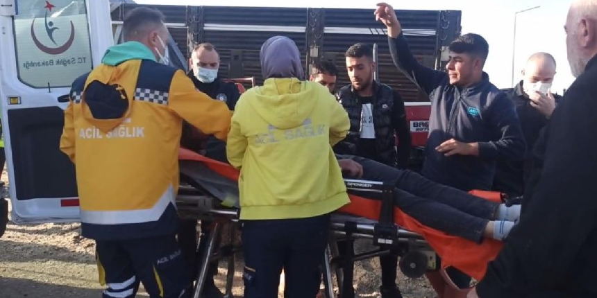 Direksiyon başında sızan sürücü az kalsın ölüyordu!