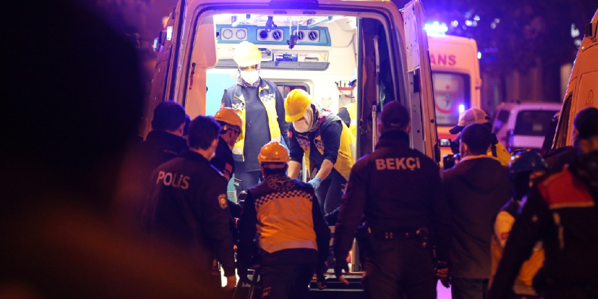 Ankara'da 3 katlı binada patlama! Bölgeden yeni görüntüler ulaştı