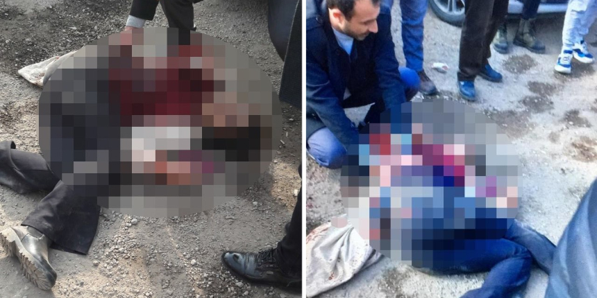 Sokak ortasında önce eski nişanlısını sonra kendisini bıçakladı!