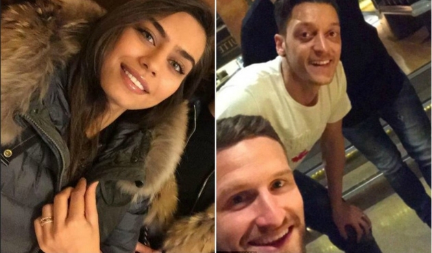 Mesut Özil'den sevgilisi Amine Gülşe'ye 200 bin TL değerinde jest!