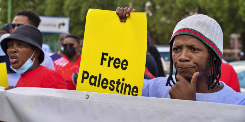 İsrail'in apartheid zulmünü en iyi Güney Afrikalı siyahlar anlıyor!