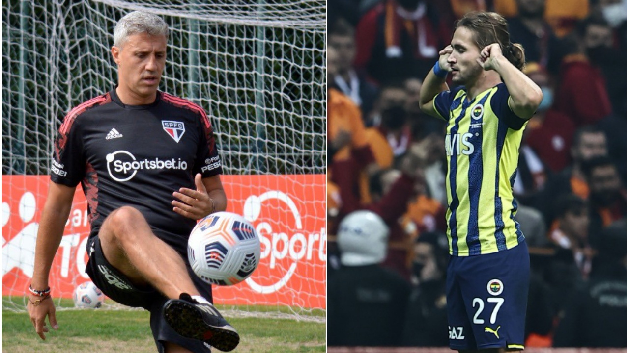 Arjantinli efsane golcü Hernan Crespo'dan Fenerbahçe'li Miguel Crespo'ya tebrik