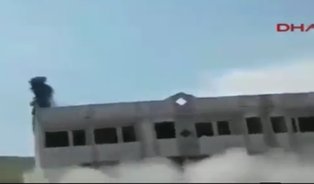 Şırnak'ta inanılmaz görüntüler... Her şey saniyeler içinde oldu! / VİDEO