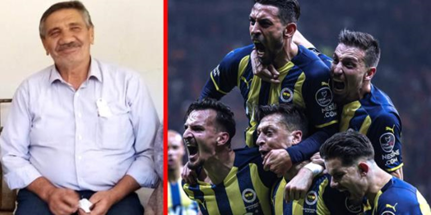 Gol sevincinin ardından yere yığılan yaşlı adam kurtarılamadı!