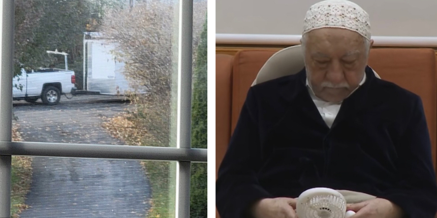"Bu römorkun içinde zehirlenen Fetullah Gülen var!"