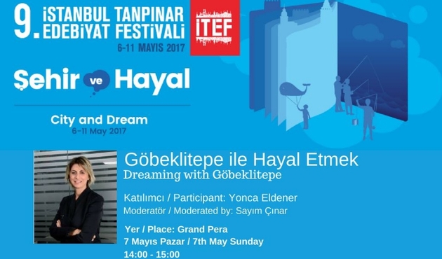 Yonca Eldener "Göbeklitepe ile Hayal Etmek" etkinliğinde edebiyatseverlerle buluşuyor!