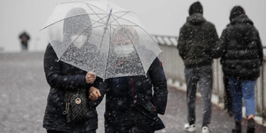 Meteoroloji uyardı: Kar ve karla karışık yağmur geliyor!