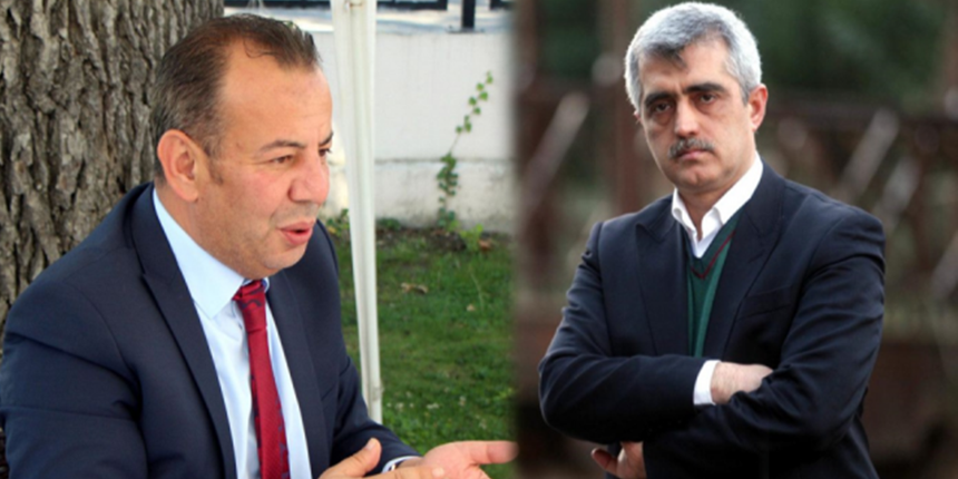 Tanju Özcan'dan Gergerlioğlu'na: Kandil'den yönetilen partinin vekili