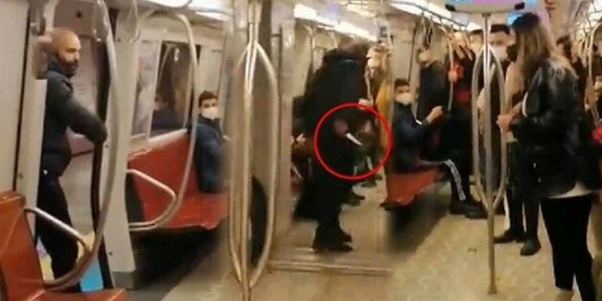 Kadıköy metrosunda bıçakla dehşet saçmıştı... Mahkemeden yeni karar geldi!