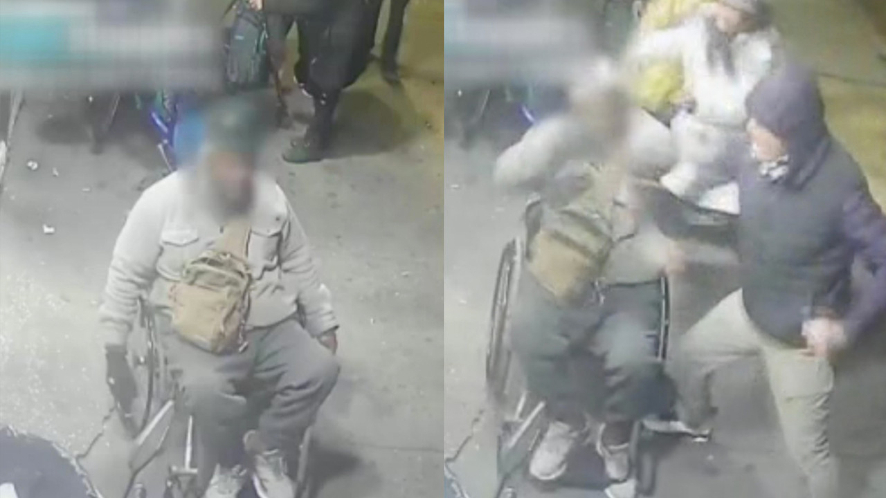 ABD'de tekerlekli sandalyedeki adamı 4 kişi yumruklayıp gasp etti